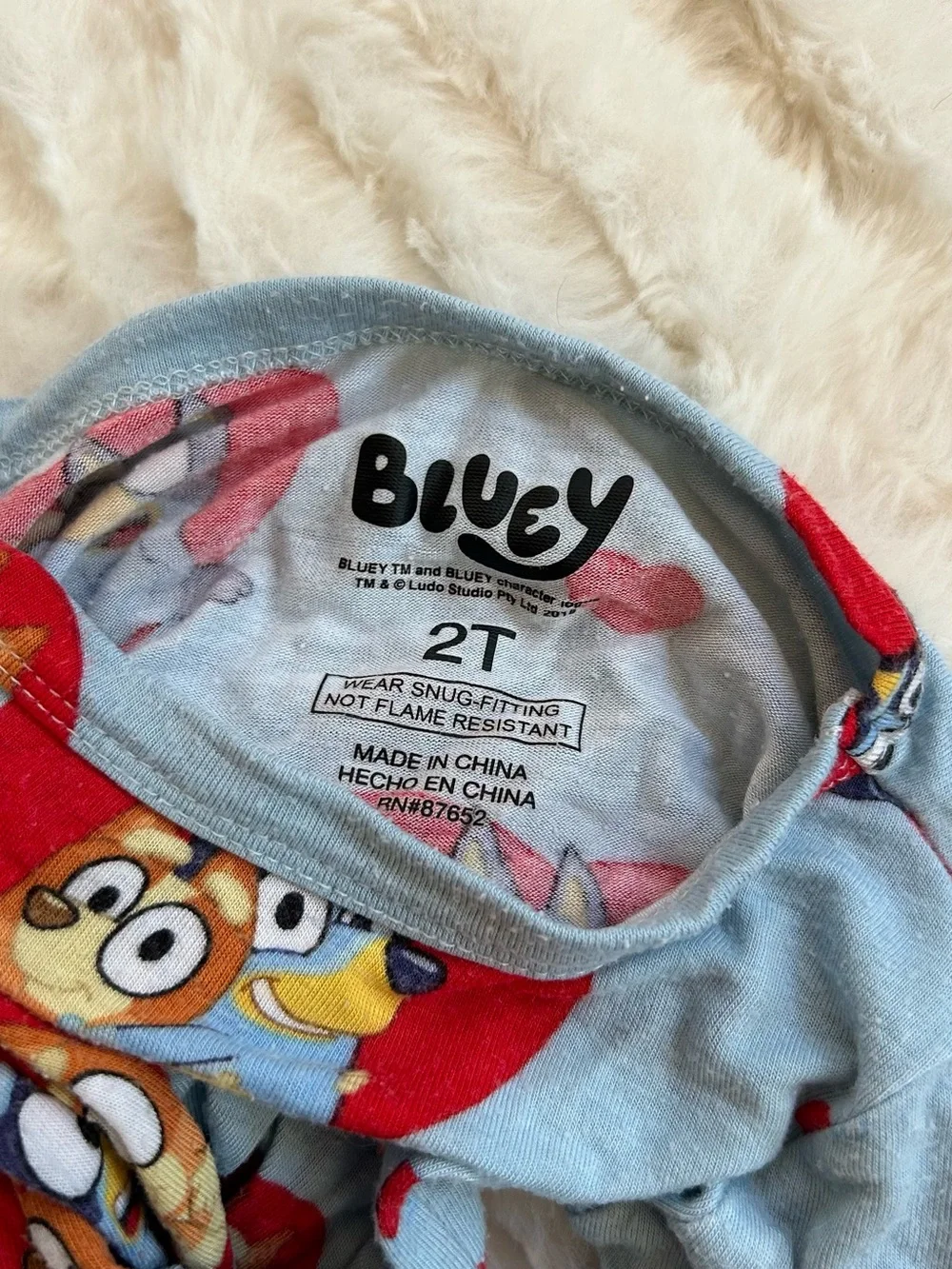 Bluey Bamboo Pajama Set